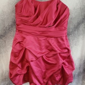 Plus David's Bridal cocktail dress